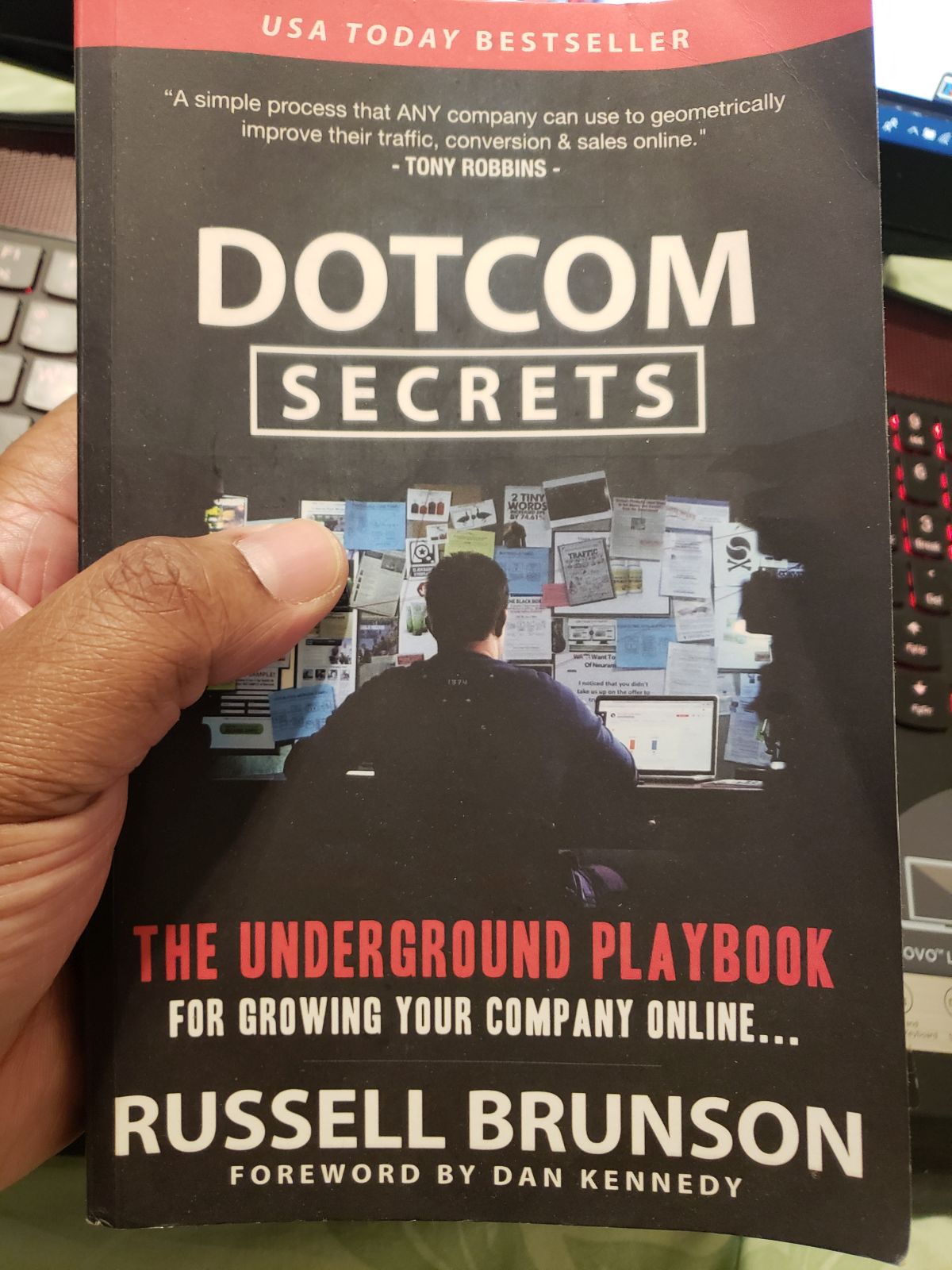 DotCom Secrets by Russell Brunson Book