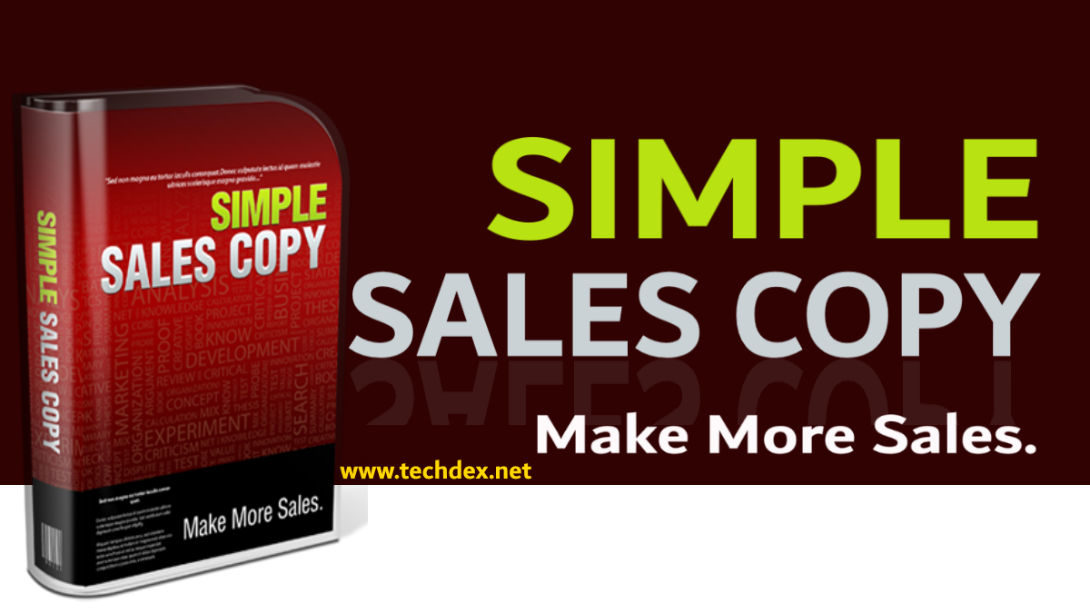TechDex Simple Sales Copy