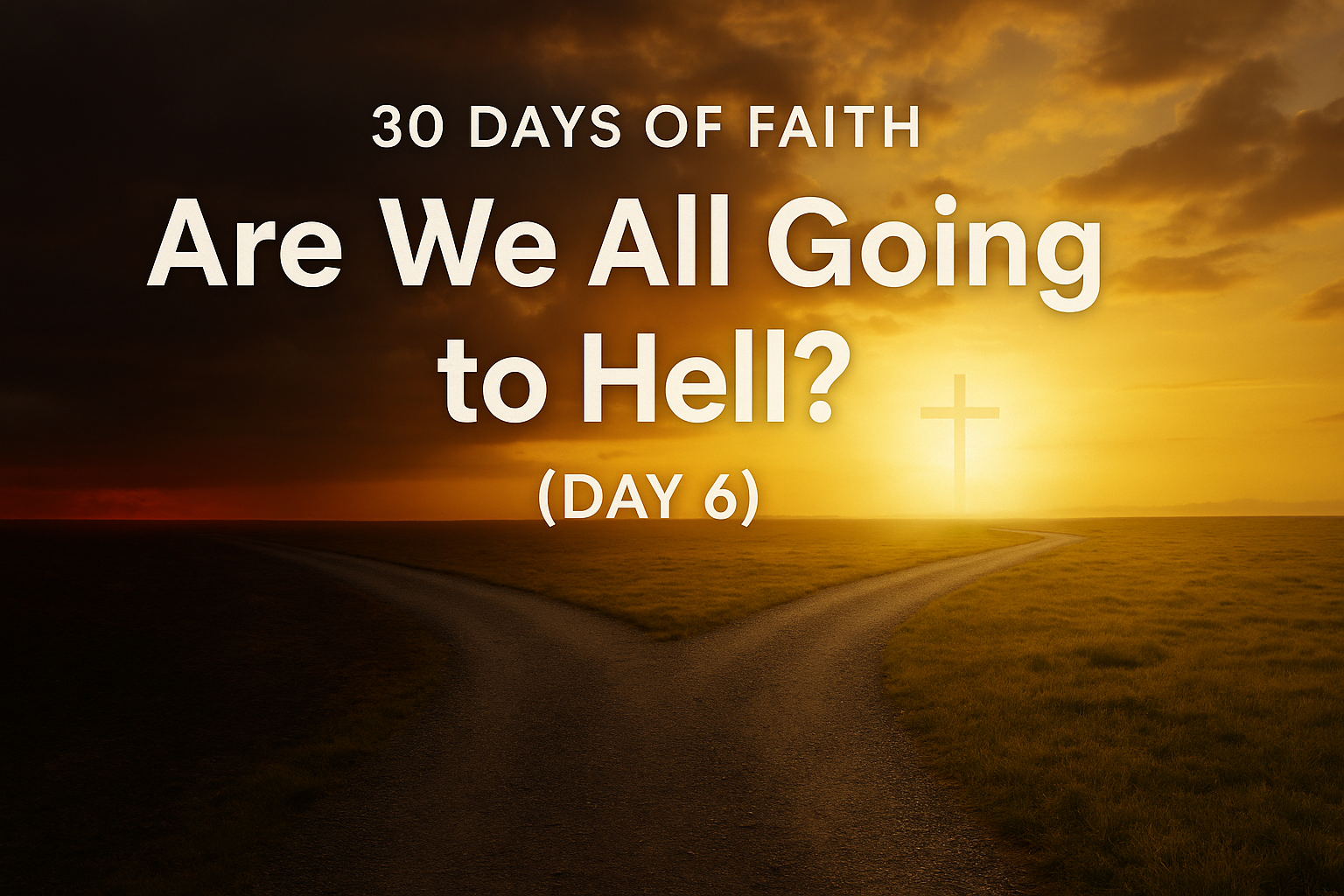 30 Days of Faith – Are We All Going To Hell (Day 6)